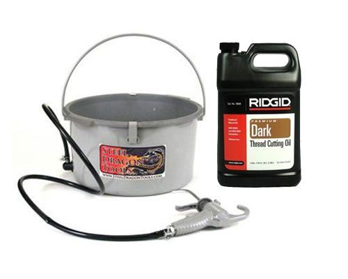SDT 418 Hand Held Oiler Gallon of RIDGID® 70830 Dark Pipe Threading Oil 300 700