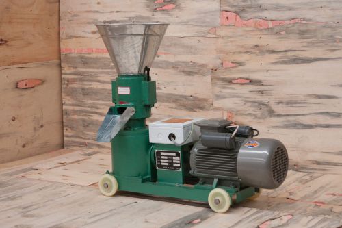 Pellet mill 5&#034; die 3 kw (4hp) 220v 1phase motor, free shipping for sale