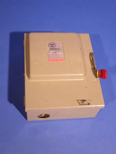 WESTINGHOUSE 30A Disconnect Safety Switch