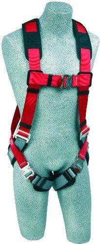 Capital Safety Protecta Pro 1191252 Fall Protection Full Body Harness, With Back