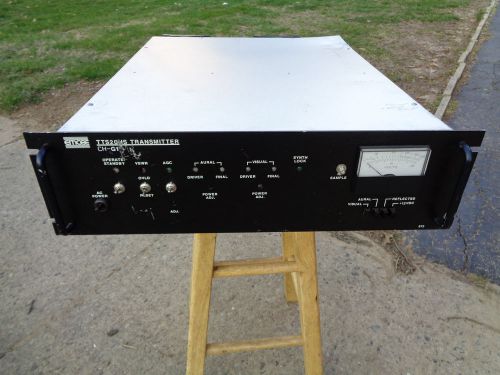 EMCEE Broadcast Products Model TTS20HS Broadcast Station Transmitter CH-G1