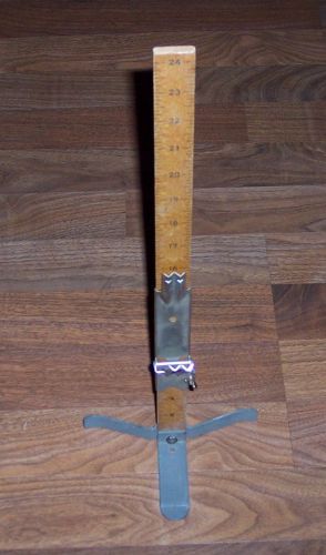 VINTAGE ORCO PIN-IT SKIRT MARKER HEM SEWING RULER MEASURING TOOL USA 2446319- 24