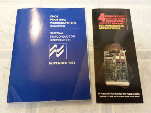 National Semiconductor CMOS Industrial Microcomputers databook November 1984