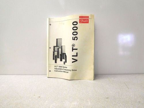 Mo-1884, danfoss vlt 5000 series adjustable frequency drive instruction manual for sale