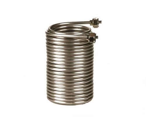 SS Jockey Box Coil - 50ft  5/16&#034; I.D for Draft Keg Beer Dispense w/fittings NEW