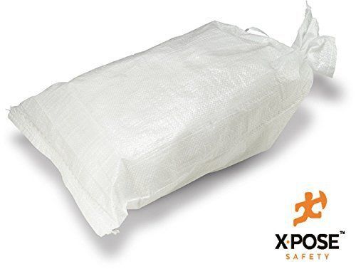 18&#034; X 30&#034; Woven Polypropylene Sand Bags With Ties &amp; UV Protection 100 bags