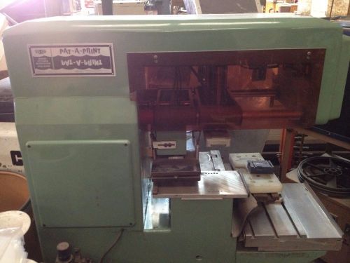 Pad Printing Press Pat-A-Print Model PAP810