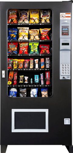 Glass Front Snack Vending Machines 4 Wide Brand New AMS (MADE IN AMERICA!)