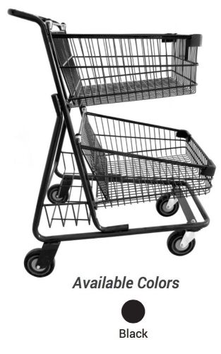 LOT OF 10 Retail / Merchandise /  Grocery Shopping Carts 120 Liter