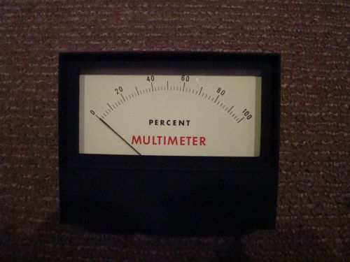 Vintage Percent Multimeter CCA Electronics Model 45T