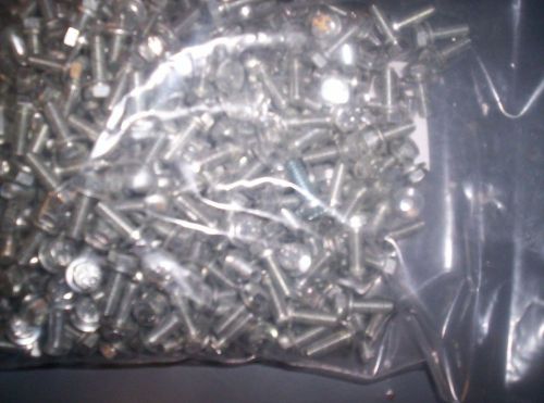 5 x 15 mm hex head cap screw 8.8 zinc plated approx 375 pieces new for sale