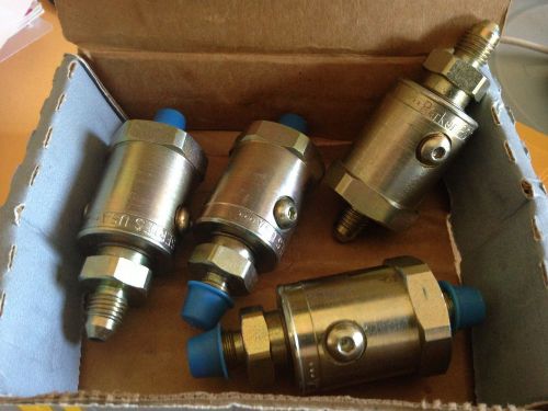 4 BRAND NEW Parker PS410303-4-4 quick coupling assemly