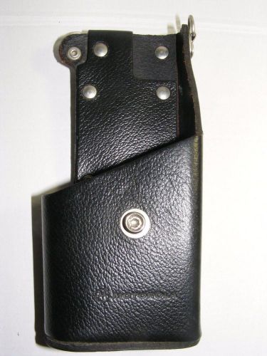 Motorola Leather Swivel Carry Case for Astro Saber &amp; Saber Series NTN5644A