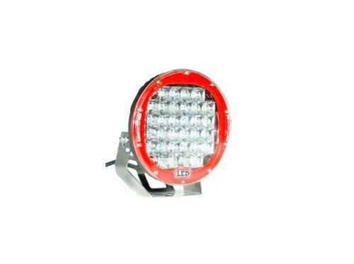 9 Inch 96W CREE LED Work Light Offroad JEEP Waterproof Lamp  Red Color 1 PC