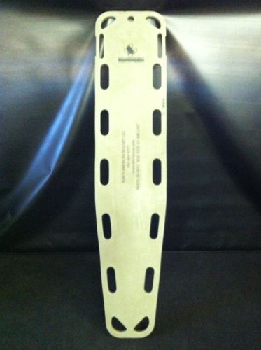 NAR BACKBOARD SPINEBOARD 50-0013 Style #2 Good Cond North American Rescue 72x16&#034;