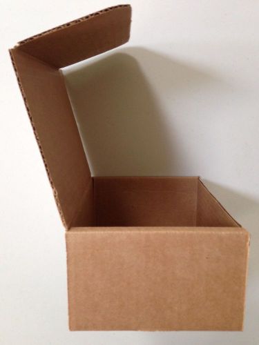 25 Sturdy clean boxes with flap 6.4x5x3