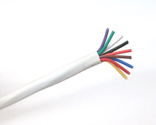25&#039; novar 9 conductor 18awg unshielded cmp/ft6 cl2p plenum cable 9c 18awg for sale