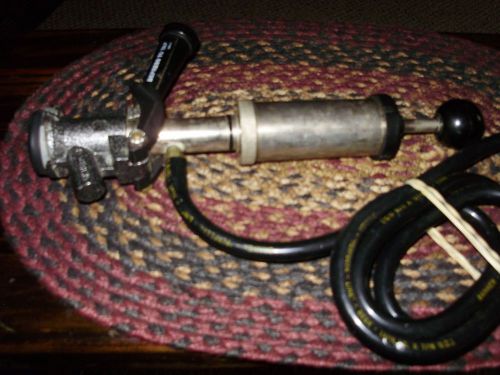 Banner Equipment Beer Pump Tapper w/ Hose &amp; Nozzle for Tailgating, Partying