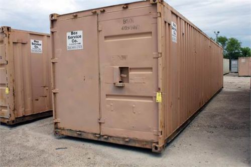 40&#039; Steel Shipping Storage Container  Unit 169
