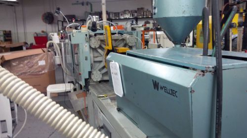 2001 WELLTEC 181-TON PLASTIC INJECTION MOLDING MACHINE