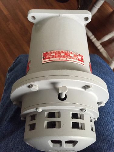 Federal signal explosion proof siren 120 volts ac/dc 112db look ax1 ax120v for sale