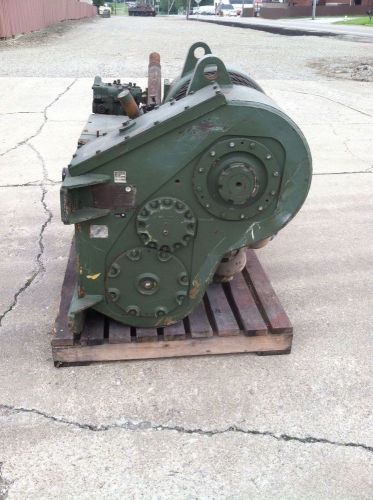 Vintage Catepillar Winch Model 57 Rated for 65,500 pounds Used for Parts