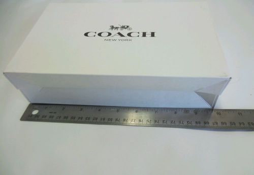 Coach Accessories Empty Box for scarf, belt, tie, wristlet, wallet 10x6x2.5