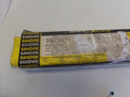 SANDVIK STAINLESS STEEL WELDING ROD 3/32&#034; 5 POUNDS ELECTRODE - NEW (old stock)