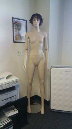 Female Full Body Mannequin Fiberglass w/Bendable Arms was $179  Free Pickup ONLY