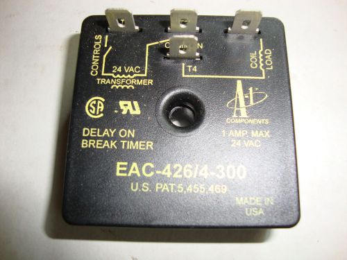 A-1 components eac-426/4-300 delay on break timer for sale