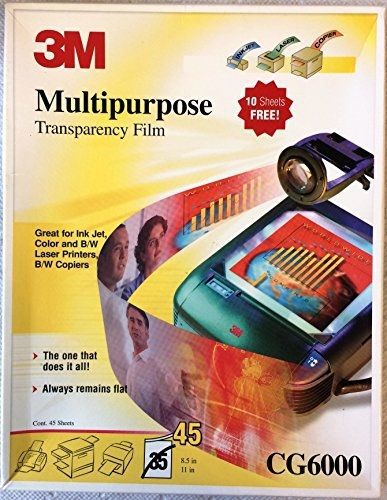 3M Multipurpose Transparency Film (CG6000)