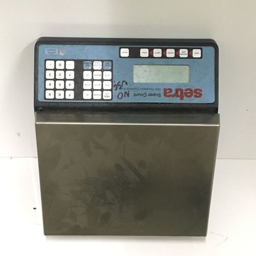110 LB x 0.002 Setra Super Count High Resolution Keypad Counting Scale AS IS