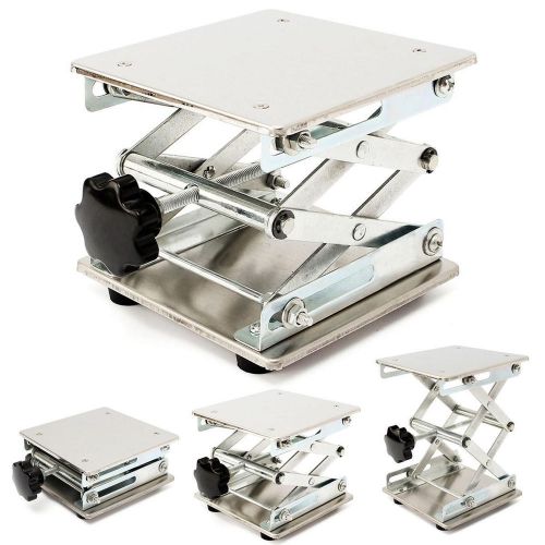 6&#039;&#039; Stainless Steel Lab Stand Table Scissor Lift laboratory Jiffy Jack 150*150mm