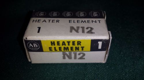 allen bradley n12 heater element new oem stock