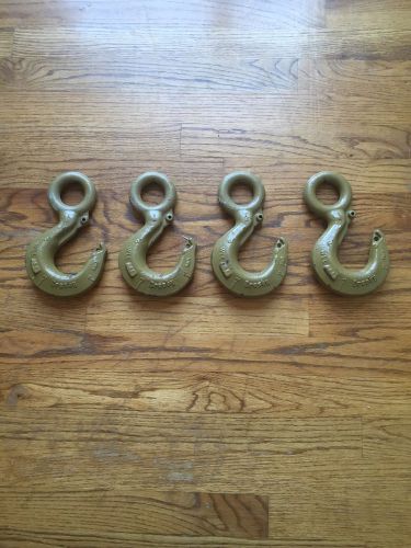 Crosby 5 ton hooks set of 4 for sale