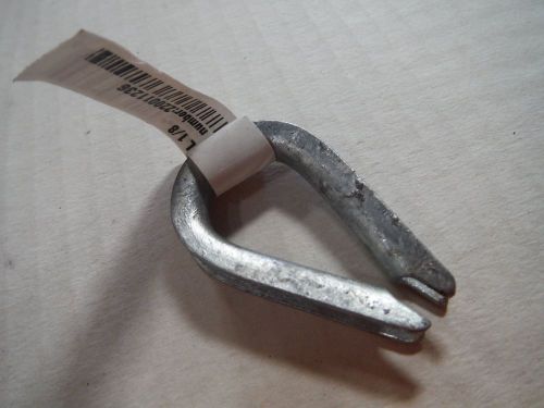 1/8&#034; wire rope clip thimble (100pcs) Hot dipped Galvanized