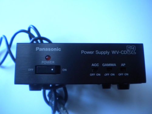 Panasonic CCTV Camera Power Supply Model: WV-CD52