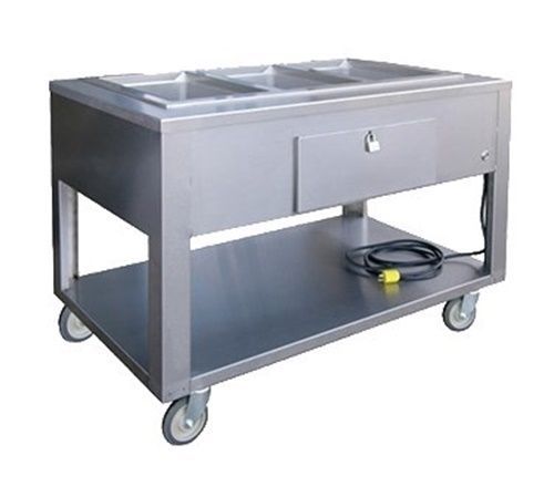 Lakeside pbst4w steam table electric extreme duty (4) wells 4815 watts for sale