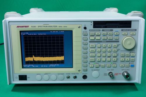 Advantest r3267 spectrum analyzer for sale