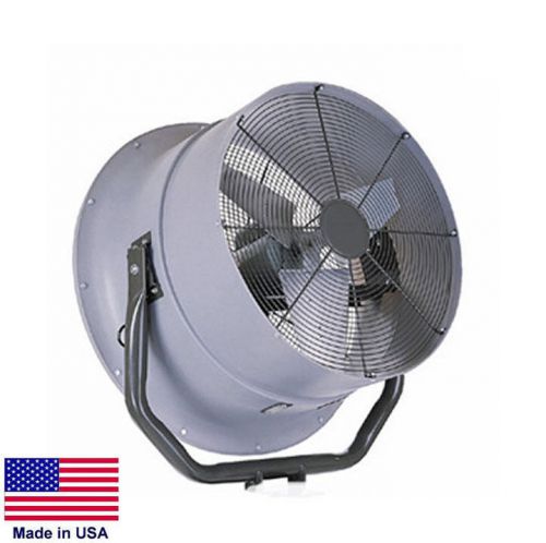 High velocity fan industrial - opt mounting - 30&#034; - 7900 cfm - 1/2 hp - 115/230v for sale
