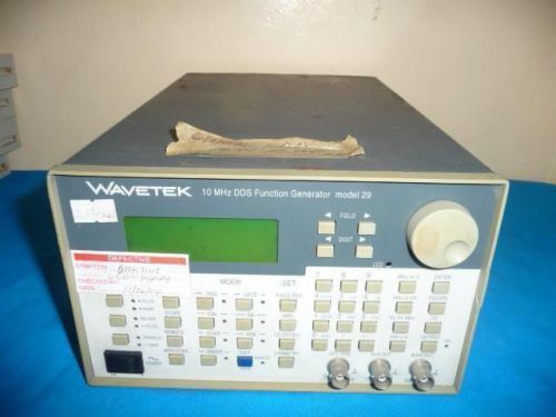 Wavetek 29 10MHz DDS Function Generator U
