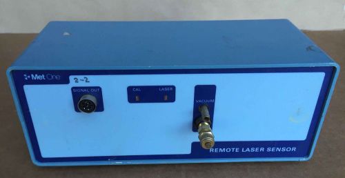 Met one 202 remote laser sensor air particle counter cleanroom air testing 15vdc for sale