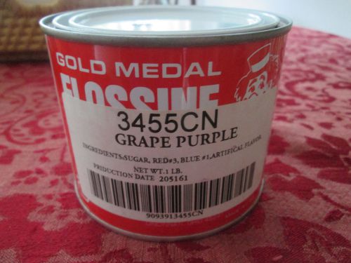 Gold Medal Flossine Grape Purple 1 lbs. 3455CN NEW Cotton Candy U