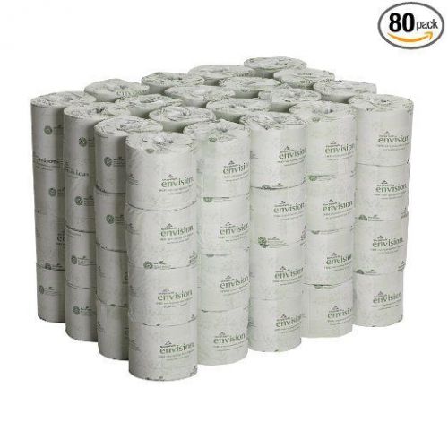 Bathroom Tissue Toilet Paper 80 Rolls 2 Ply Georgia Pacific Case Soft Bulk White