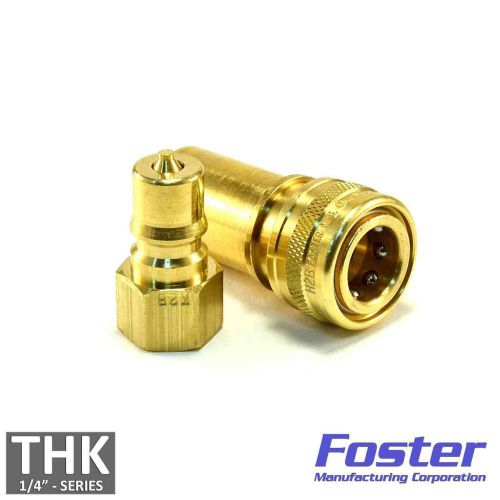 Carpet Cleaning - 1/4&#034; Brass Quick Disconnect QD Hose Wand Truckmount extractor