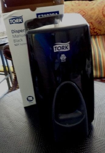 Tork manual foam dispenser black s21 system nib 571028 for sale