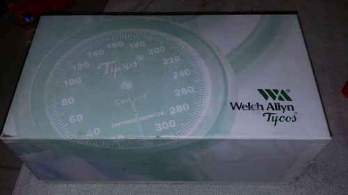 Welch allyn 5098-27 gauge/flexiport one piece cuff/nylon case + stethoscope new! for sale