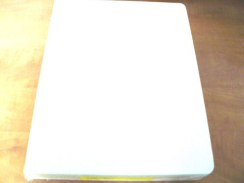 Linen Report Cover, Rounded Corner, Ivory, 11.25&#034; x 8.75&#034;, 200ct