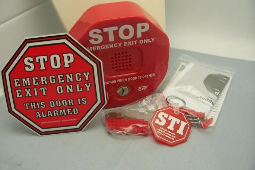 Sti -6400 safety technology international  multifunction door alarm exit stopper for sale