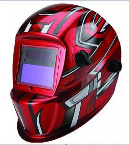 Welding Helmet Auto-Darkening Lens Solar Powered Adjustable Lightweight Comfort